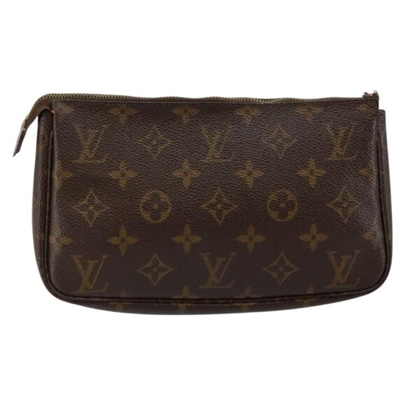 LOUIS VUITTON Monogram Pochette Accessoires Pouch M51980 LV Auth 144601 - Picture 3 of 16
